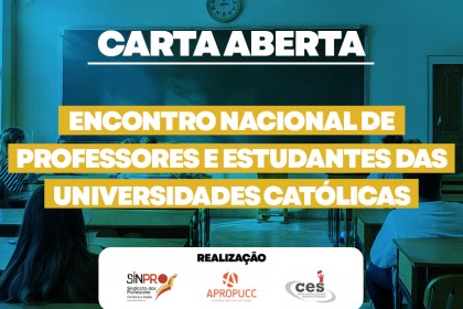 Carta Aberta do Encontro Nacional de Professores e Estudantes das Universidades Católicas