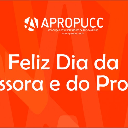 2024 | 15 de Outubro: Feliz Dia da Professora e do Professor